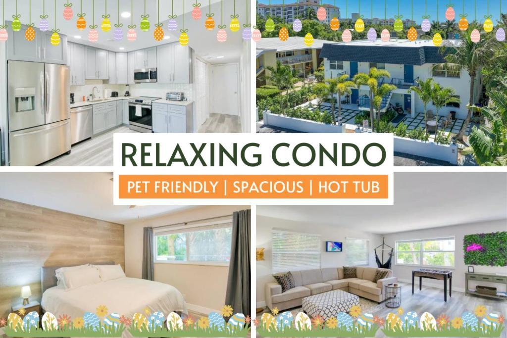 Dog Friendly Condo With Beach Access, Hot Tub, Firepit غرب شاطئ بالم المظهر الخارجي الصورة